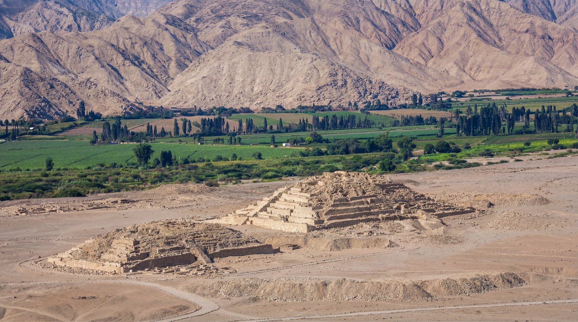 Caral Pyramids - Ancient UNESCO World Heritage Site